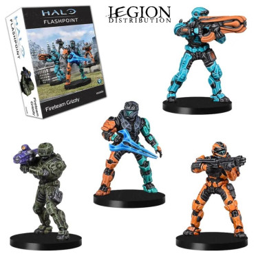 Boite de Halo Flashpoint - Fireteam Grizzly