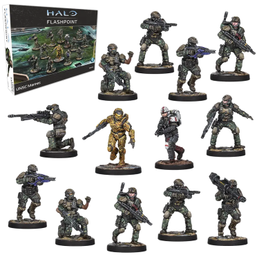 Boite de Halo Flashpoint - UNSC Marines
