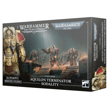 Boite de W40K / The Horus Heresy - Custodes - Sodalité de Terminators Aquilon