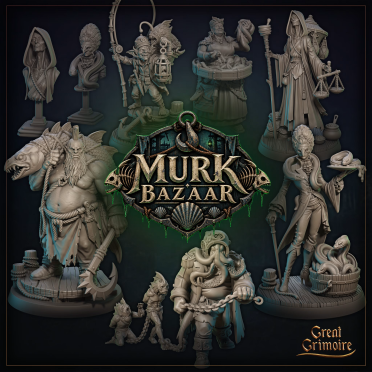 Boite de Great Grimoire - Murk Bazaar - Set Complet