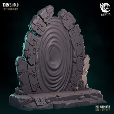 Boite de Goetia Miniatures - The Breach - Le Seuil