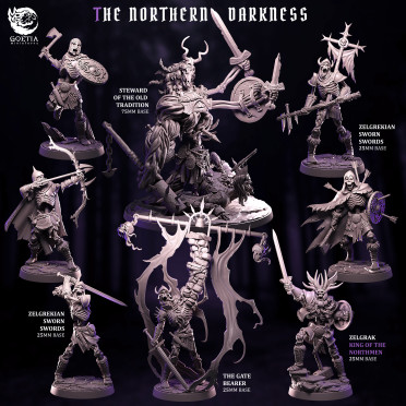 Boite de Goetia Miniatures - Northern Darkness - Set Complet