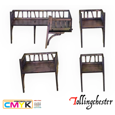 Boite de Tollingchester - Wooden Balcony Set