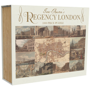 Boite de Puzzle - Jane Austen's Regency London - 1000 Pièces