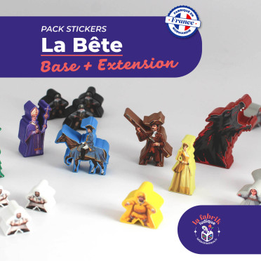 Boite de La Bête - Pack de Stickers