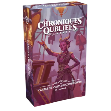Boite de Chroniques Oubliées Fantasy 2e édition - Cartes de Voies du Compagnon