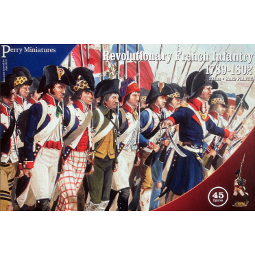 Boite de Revolutionary French Infantry 1789-1802