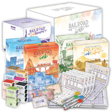 Boite de Railroad Ink Challenge - Ultimate Collector's Edition - Occasion