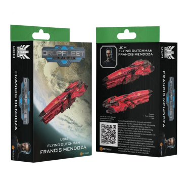 Boite de Dropfleet Commander - Francis Mendoza: Flying Dutchman
