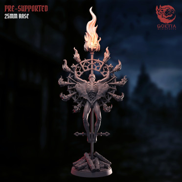 Boite de Goetia Miniatures - Gruesome Ritual - Victime