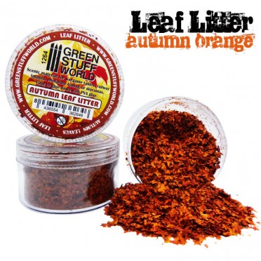 Boite de Micro Feuilles - Mélange Orange Automne - Occasion