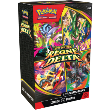 Boite de Pokémon ME06 - Règne Delta - Bundle de 6 Boosters