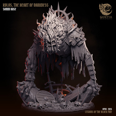Boite de Goetia Miniatures - Legion of the Black Fire - Kolos