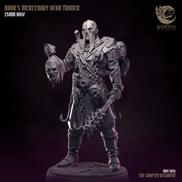 Boite de Goetia Miniatures - Grafted Regiment - Vendeur de Têtes