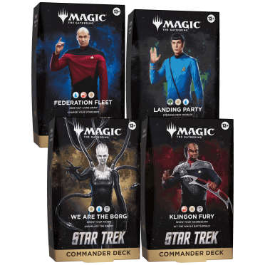 Boite de Magic: The Gathering - Star Trek - Commander Decks
