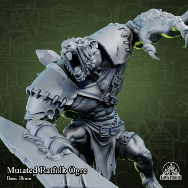 Boite de Lava Forge - Ratfolks - Rat-Ogre Mutant