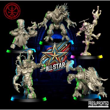 Boite de Pack de Figurines - TLM All star