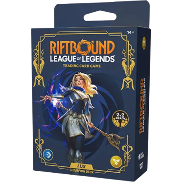Boite de Riftbound: League Of Legends - Set 6 : Héritage - Deck de Champion : Lux