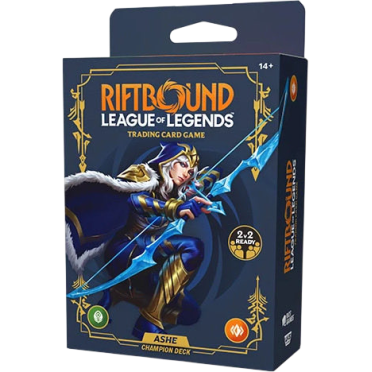 Boite de Riftbound: League Of Legends - Set 6 : Héritage - Deck de Champion : Ashe