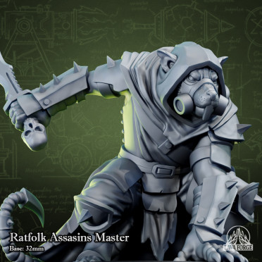 Boite de Lava Forge - Ratfolks - Assassin