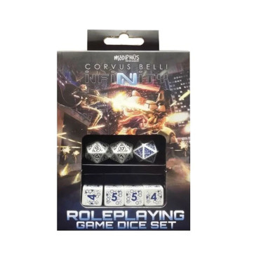 Boite de Infinity RPG - Dice Set Aleph
