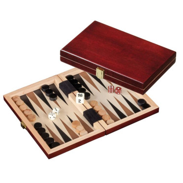 Boite de Backgammon Saloniki, mini - Occasion