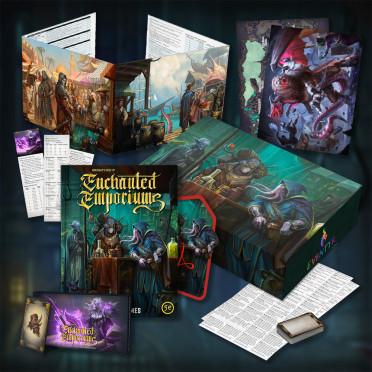 Boite de Wanderer's Guide to Enchanted Emporiums - Deluxe Box