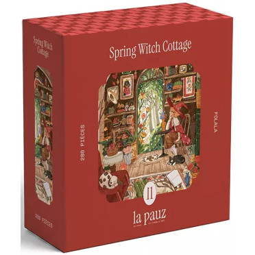 Boite de Puzzle - Spring Witch Cottage - 280 Pièces