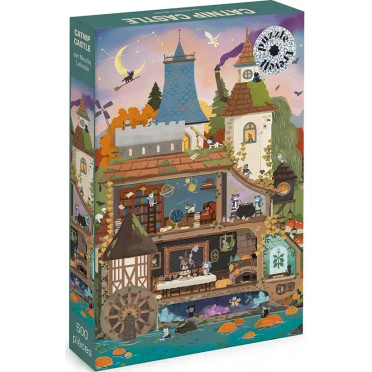 Boite de Puzzle - Catnip Castle - 500 Pièces